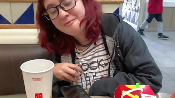 My friend invited me to lunch I forgot to bring money so i had to pay him with sex