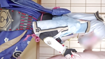 ありすほりっく 原神 素人コスプレイヤーとの生ハメ連続中出しセックス動画