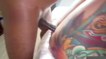 thick Latina Santana Red taking BBC