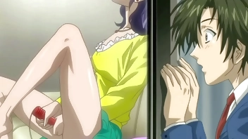 Caught My step Aunt Masturbating