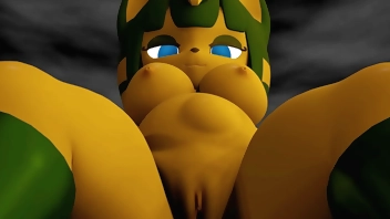 [VORE] Ankha's Midnight Meal (Dragonimator)