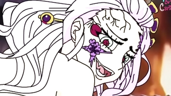 Cazador de demonios - Daki y Tanjiro