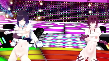 Genshin Impact:【MMD】HIGHER - IA (Yelan, Kafka)