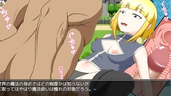 (  18 ) H RPG Games Transfer to the story world and ra the NPC girl and save her! #2