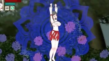 Female samurai hentai having sex in Aikagura new gameplay