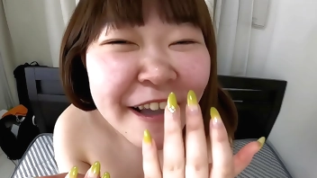 Fat pale Japanese with big tits loves to swallow semen. Amateur chubby Asian enjoys sucking dick. BBW POV Yu 4 OSAKAPORN