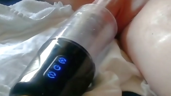 Sex toy fucked and sucked my soul with my cum