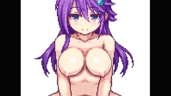 Pixel girl gets fucked