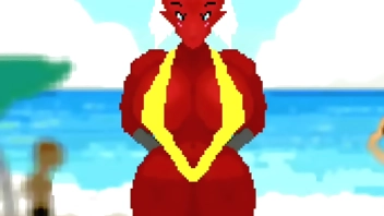 Beachtime Blaziken
