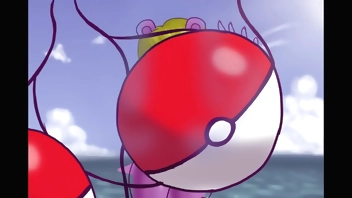 Otter girl getting undressed by accident