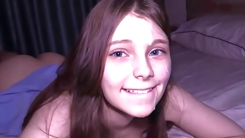 SHE DID NOT EXPECT THIS - Cute College Teen Gets Dicked Down