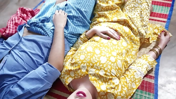 Indian best Step family again in hindi XXX