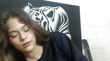 I wake up my little stepsister to fuck her hard in the ass and come inside her. H.L.