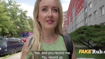 Blonde Thot Offers Me Cash For Helping Her Shoot Porn - Ann Joy, Martin Gunn