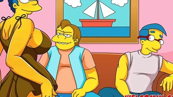 A goal that nobody misses - The Simptoons, Simpsons hentai porn