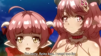 Boy gets lucky with two succubus 2