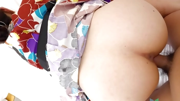 Brunette chubby Yuuka Kamakura is a horny girl who needs a good fuck.