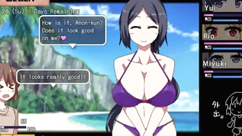 Summer Memories - FULL Ryu Final Story - Big Tits Blonde Step-Sister gets her pussy DESTROYED [Hentai sex game] - part 1