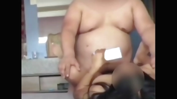 19-year-old girl fucks with a 45-year-old man