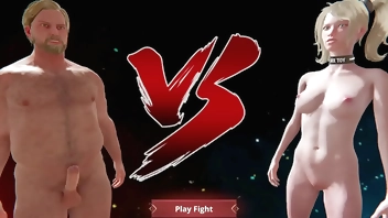 Ethan vs Bree (Naked Fighter 3D)