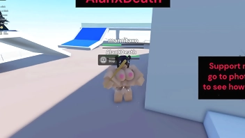 This fighting game seems a bit sus... (roblox)