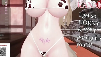 Fuck Me in this skimpy COW BIKINI!!!! I get so WET wearing this and POSING for your COCK to FUCK ME!!!!!!!