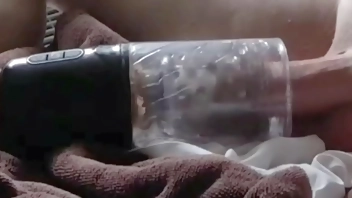 Sex toy fucked and sucked my soul with my cum