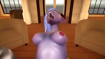 POV Furry Fox Fucks Furry Dragon While Her Best Friends Watch