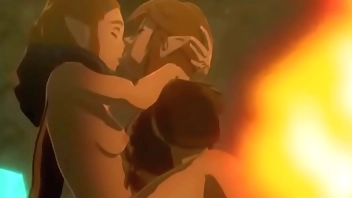 Link fucks Zelda