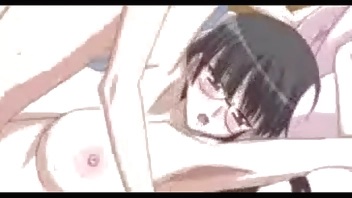 2 cute anime girls cuddling and sexing