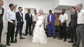 Slammed Brides Goes Wet, Rebel Rhyder, 14on1, ATM, DAP, Gapes, ButtRose, Pee Drink, Pee Shower, Cum in Mouth, Swallow GIO2521