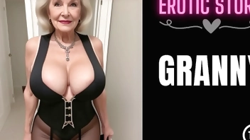 [GRANNY Story] Elevator Sex with a Horny GILF Part 1