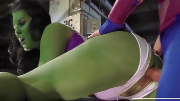 She Hulk XXX - An Axel Braun Parody - Scene 5 Chyna, Eric Masterson