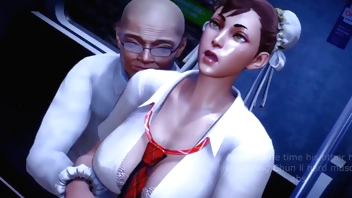 Street fighter-Chun Li ( Part 02) - Hentai 3d 102