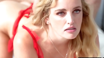 Step mom gives step son her anal hole to get rid of his boner