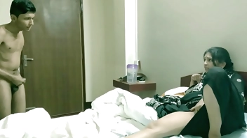 Indian Hot girl having sex with teen boy! Viral Roleplay Sex