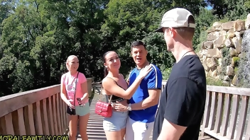 Jenny’s Audition for Head Cheerleader Zuzu Sweet! Banged OUTSIDE & THREESOME