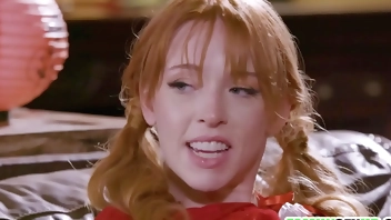 Pervy step dad bangs step daughter behind step mom's back