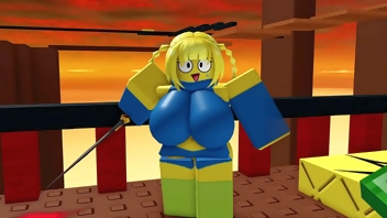 Cumming Inside Busty Roblox Noob in SFOTH