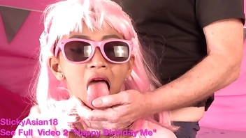 Teacher gives Angel 18 cock in her mouth! “I want cock” & “Happy Birthday Me” StickyAsian18 Teens