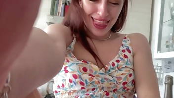 Cuckold hubby waits for BBC to fuck hot wifey pussy