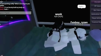 [ROBLOX] Cute femboy takes it whole