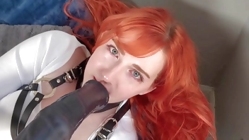 Making Me Show Off My Deepthroat Skills