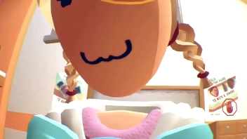 Rec Room girl works for a gift in a different way..