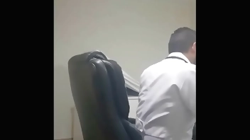 I fuck a doctor in his office