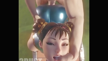 Street Fighter Chun Li Compilation
