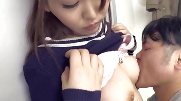 Japanese stepsister,had oral sex uncensored.