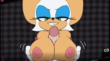 ROUGE THE BAT SEX GAME, CREAMPIE, AND BIG COCK