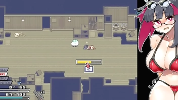 Lutando contra um fantasma de uma pirata no navio naufragado - Rignetta's Adventure - EP5