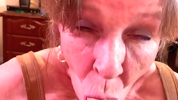 POV of granny sucking your cock! 04172022-CM
